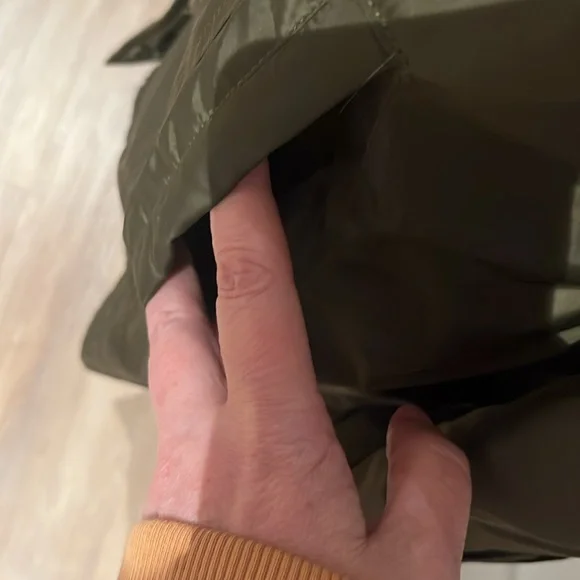 Sam Edelman waterproof army green jacket - Picture 6 of 11